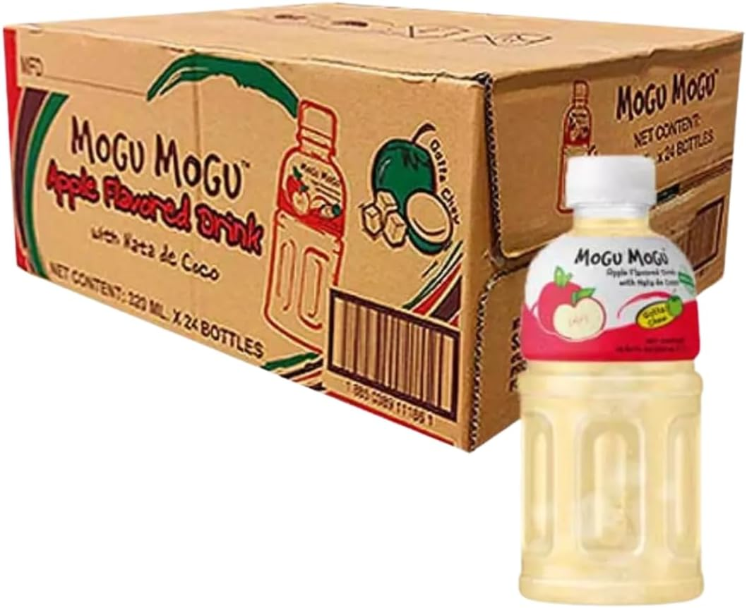 Mogu Mogu Apple Drink W/Nata De Coco 320Ml*24 Carton