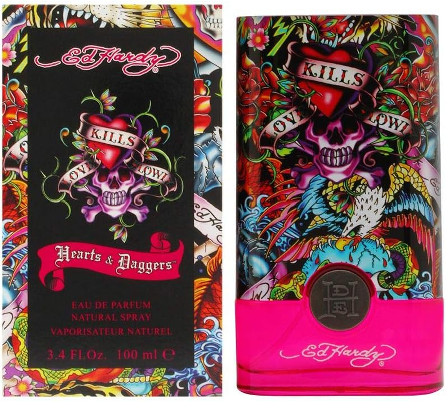 Christian Audigier Hardy Hearts & Daggers Eau De Perfume Spray 3.4 Oz, 100 Ml (I0033175) image number 1