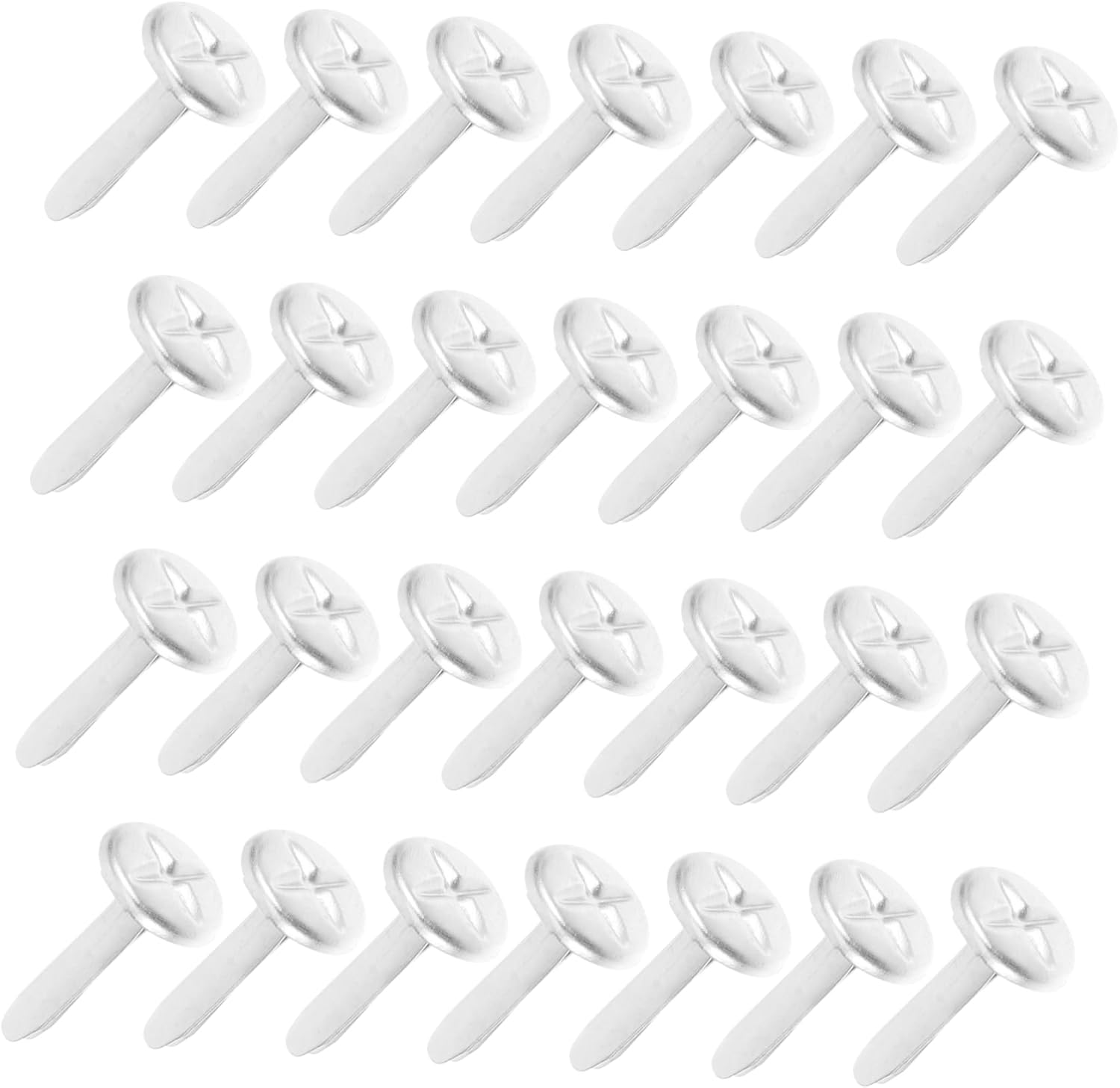 Veemoon 100Pcs Scrapbooking Paper Fastener Craft DIY Paper Fasteners Brads for Crafts Safe for Boys and Girls image number 5