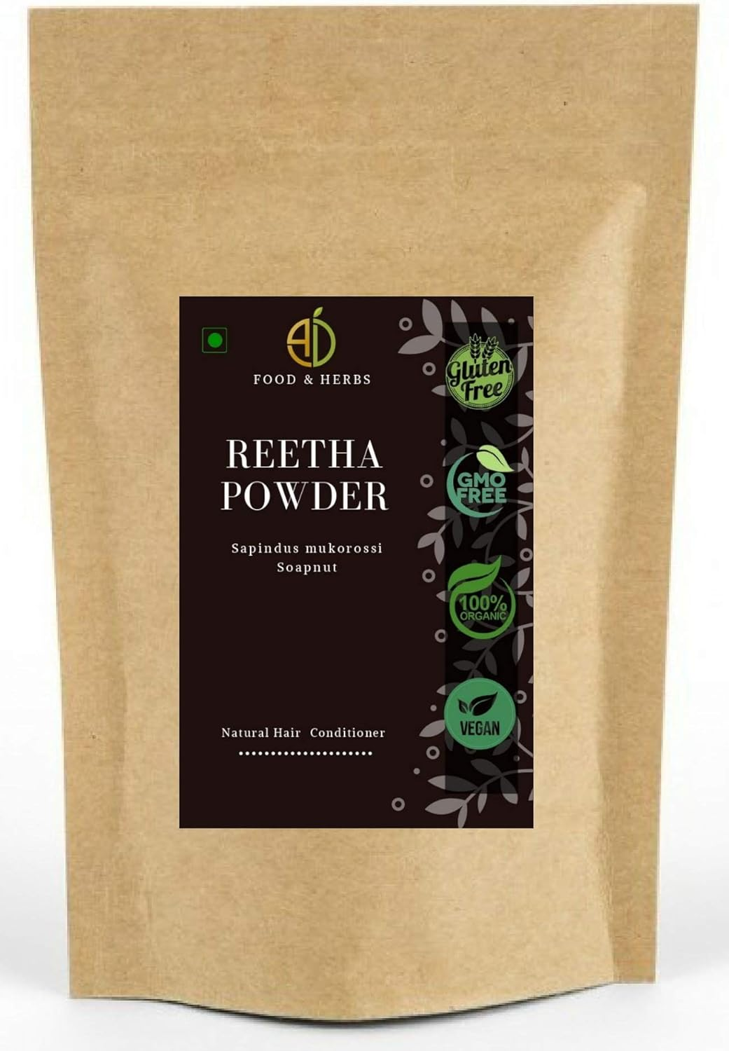A D Food & Herbs Natural Organic Reetha Powder (1 Kg) image number 4