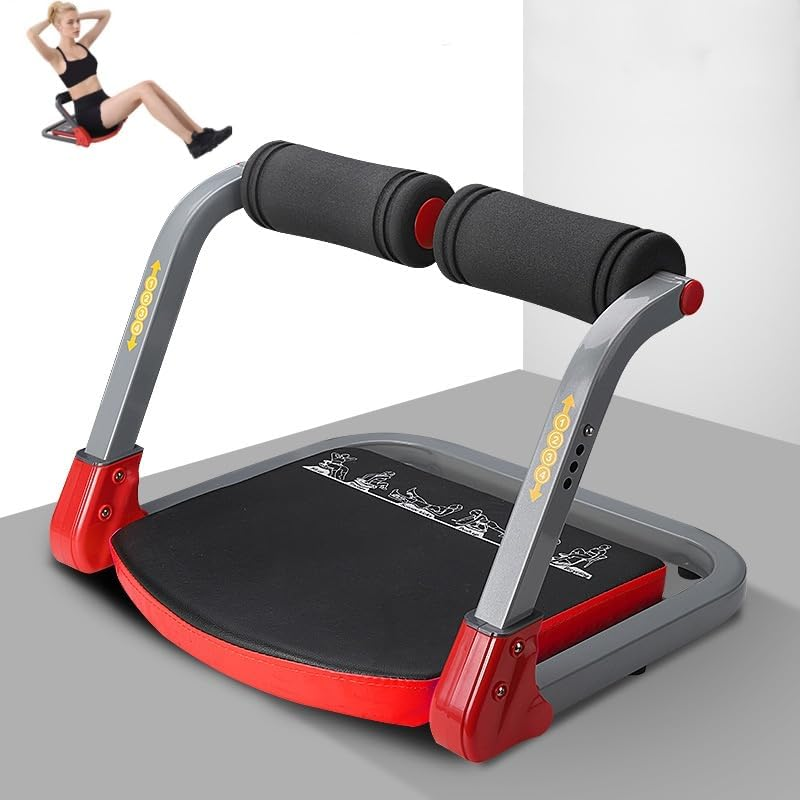 Ab Machine, Sit up Exercise Equipment for Ab Workout, Equipment with 4 Adjustable Resistance, for Stomach Workout with 330 LBS Weight Capacity, Adjustable Ab Trainer Machine for Home Gym image number 2