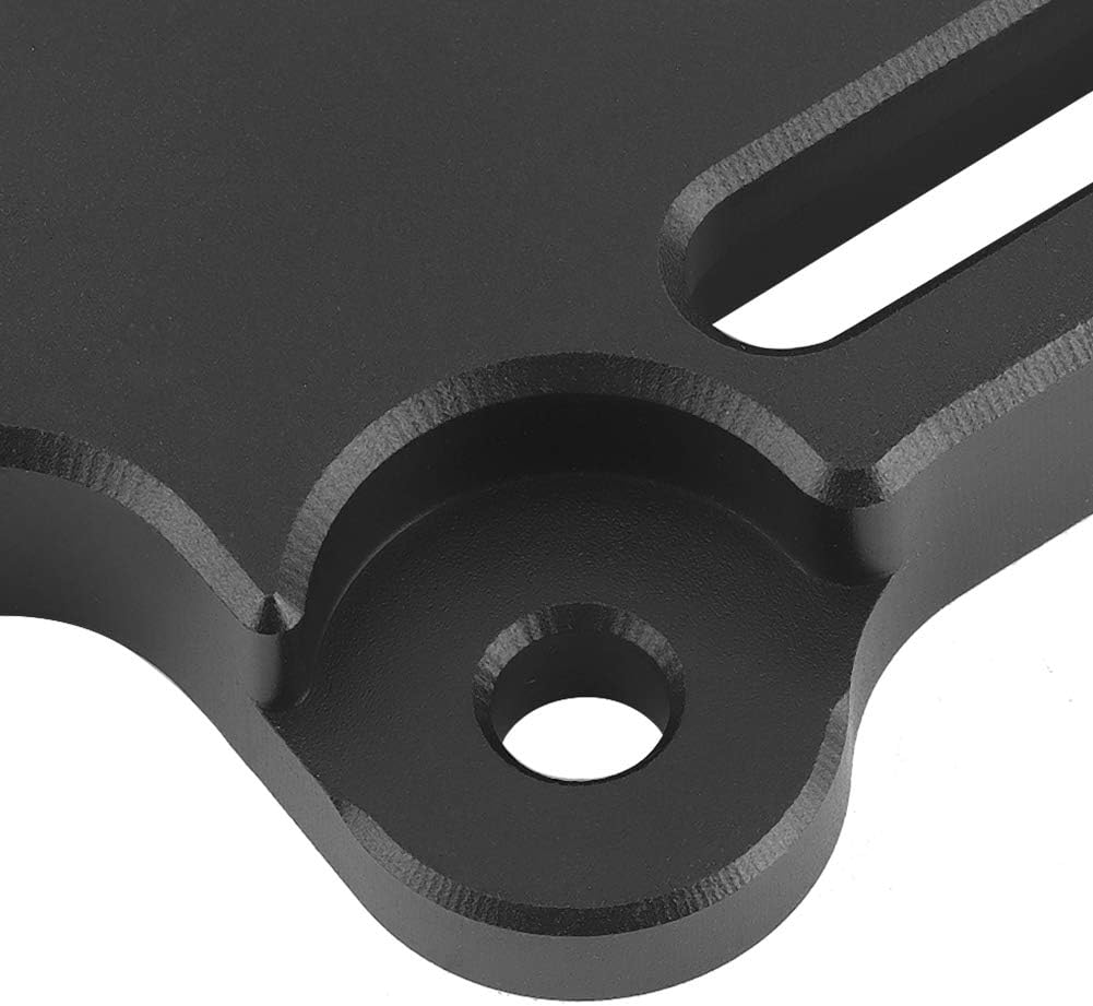 Windshield Adjusters Reducing Noise High Strength Windshield Adjust Bracket T6 Aluminum Black for Hondas Cb500X 2013‑2016 image number 1