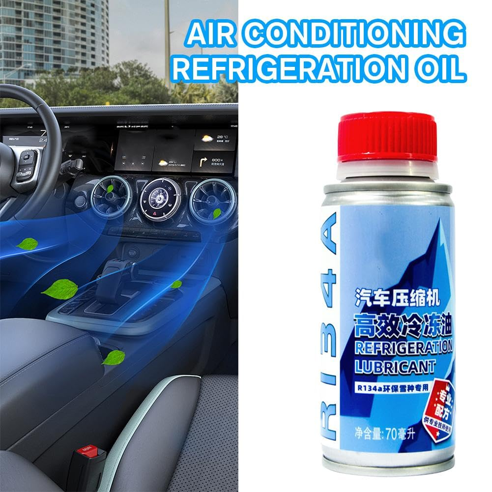 2Pcs Car Refrigerant,R134A Compressor Refrigeration Oil,Car AC Refrigerant Refill Kit,Air Conditioner Service Kit,Car Air Conditioning Recharge Kits,Air Conditioner Repair Tool Kits image number 4