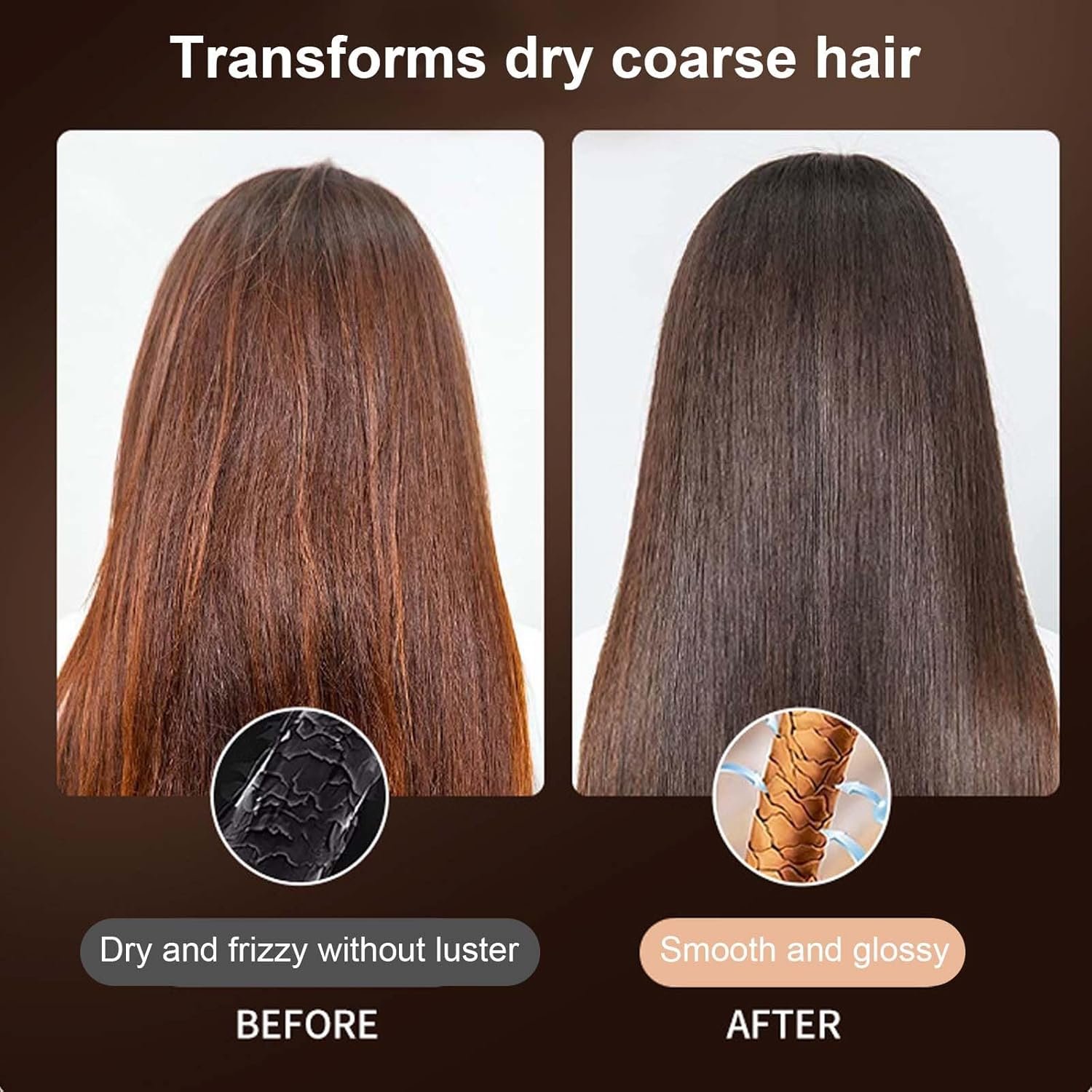 Direct Mini Hair Straightener, Wireless Mini Straightener for Short Hair, Small Hair Straightener Fits in Handbag, Mini Hair Straightener Brush, Portable Straightening Brush for Travel, Hair and Beard