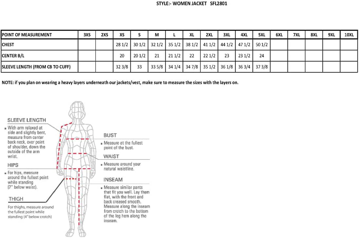 Milwaukee Leather Womens Motorcycle Jacket, Black, X-Large US image number 2