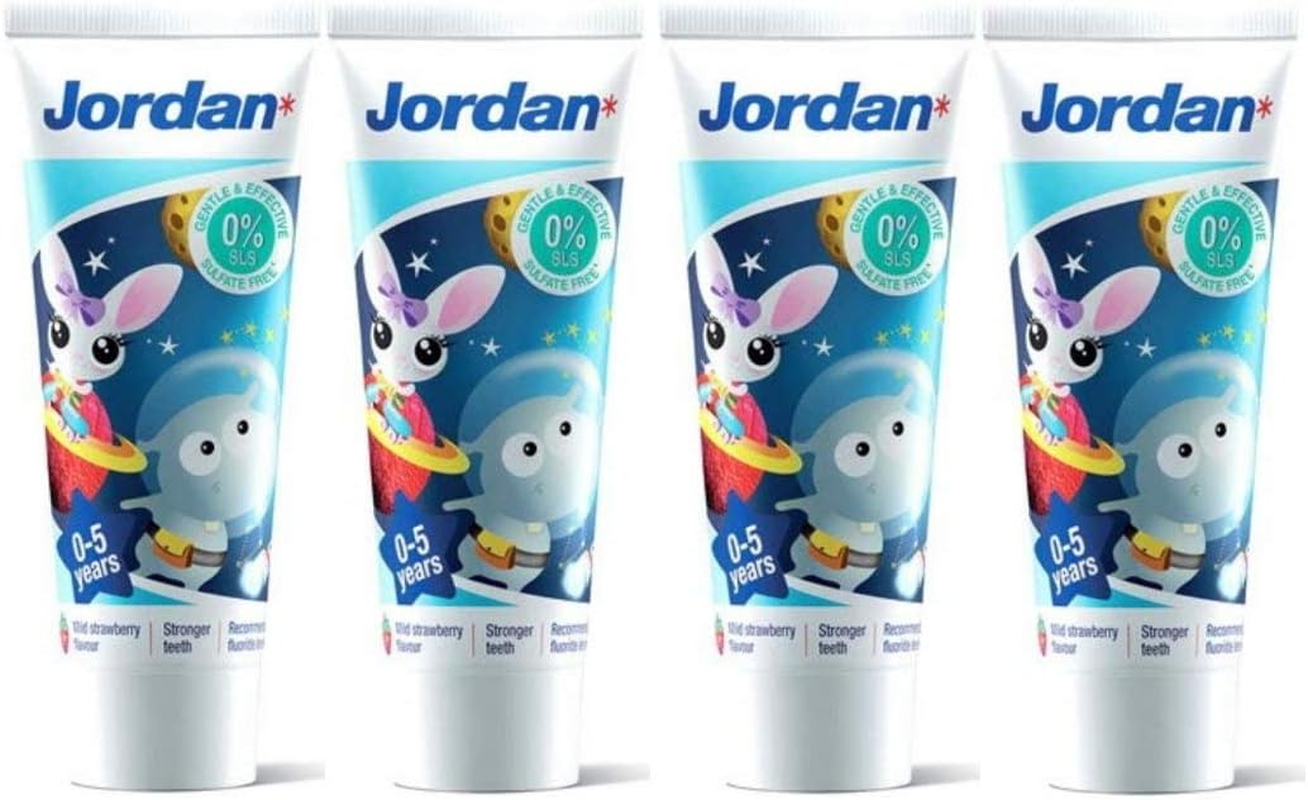 Jordan &reg; | Step 1 Kids Toothpaste 0-5 Years | Milk Teeth Toothpaste with Gentle Tasting That Kids Will Love | 75 Grs