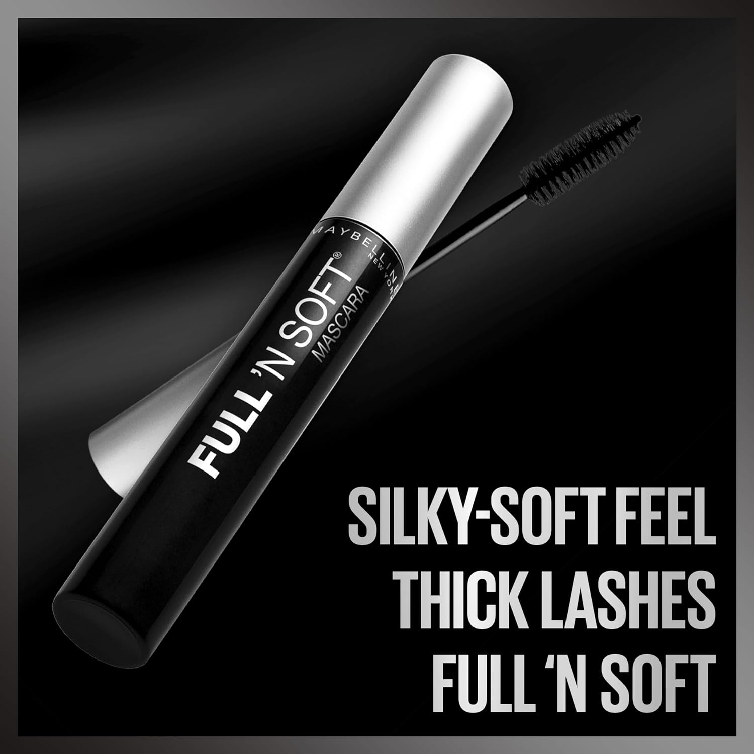 Maybelline Full N Soft Mascara - Very Black,8.2Ml