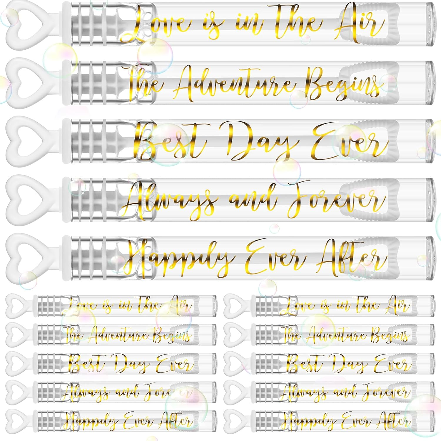 Hollowfly 120 Pcs Weddings Day Bubble Wand Bulk Goodie Bags Stuffers Mini for Weddings Birthday Party Supplies Prize, Bubble Liquid Included (Eucalyptus) image number 6