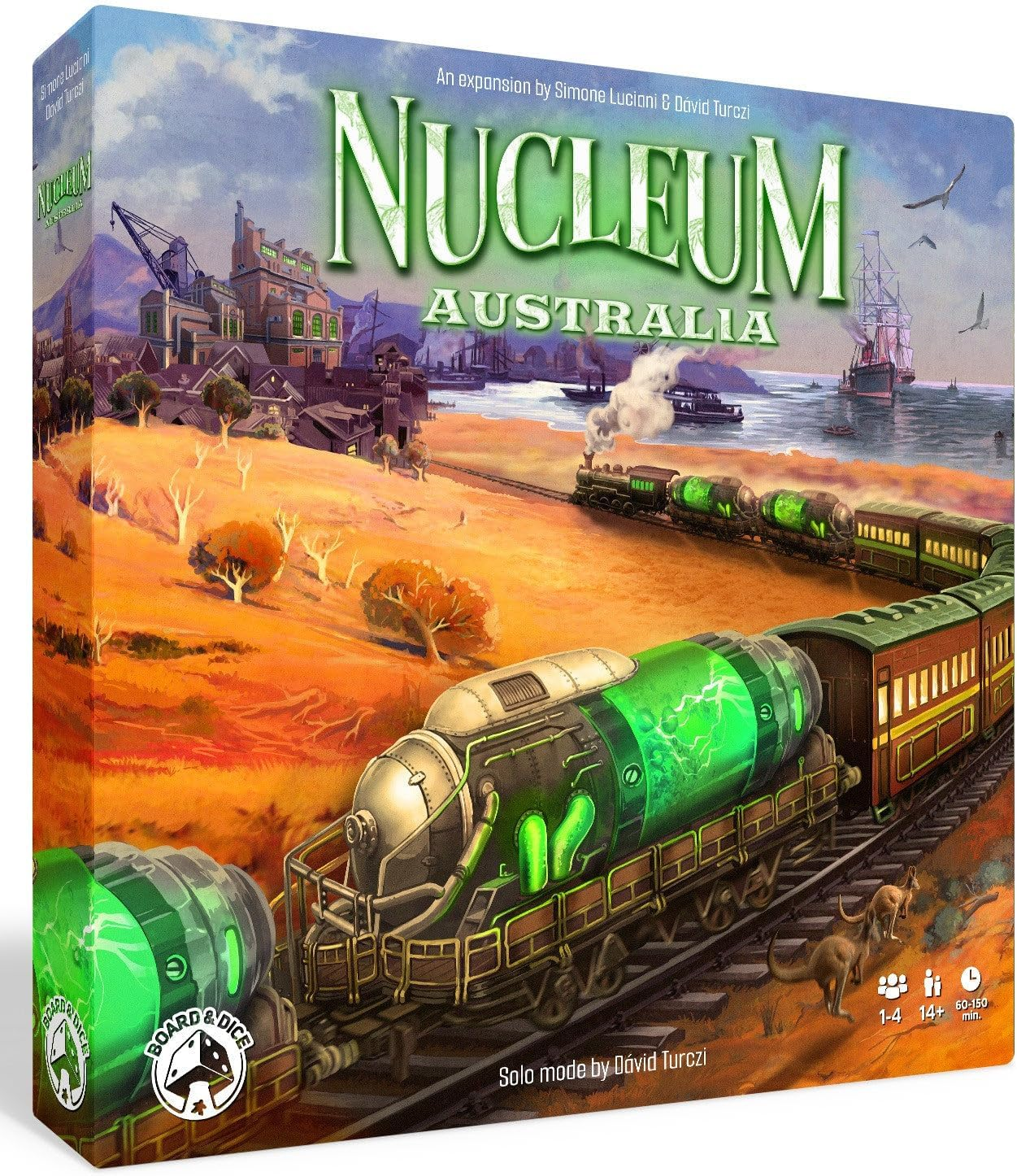 Board & Dice BND0084 Nucleum Australia Expansion Board Game image number 1