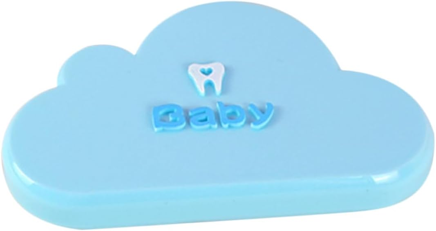 Keepsake Tooth Box Cute Tooth Holder for Boys Safe Material First Haircut Showers Birthdays image number 5