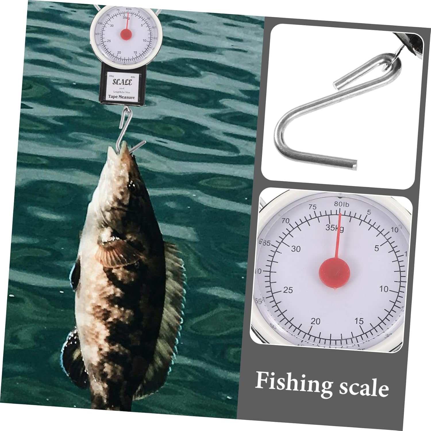 Cabilock Luggage Scale Travel Manual Spring Scale Portable for Suitcase Weight Check at Home image number 2