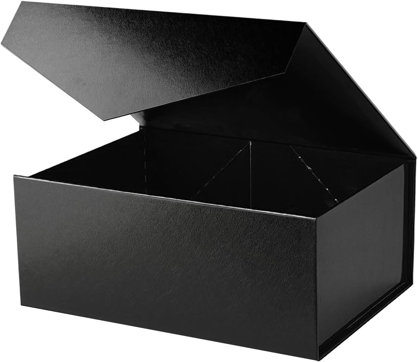 Black Elegance for Special Moments, Jewelry, Watches. 2Pcs Bridesmaid Boxes, Birthday Box, Magnetic Closure Box, Perfect for Anniversaries - (Black, 31X20X10Cm)