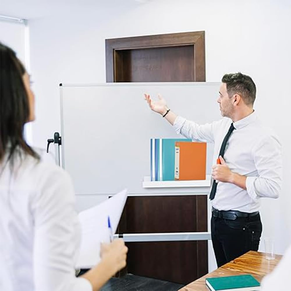 Magnetic Book Shelf, Acrylic Book Display Shelf, Reusable Magnetic Book Holder and Magnetic Pen Holder, Magnetic Book Shelf for Whiteboard, Design for Picture Books and File Holder