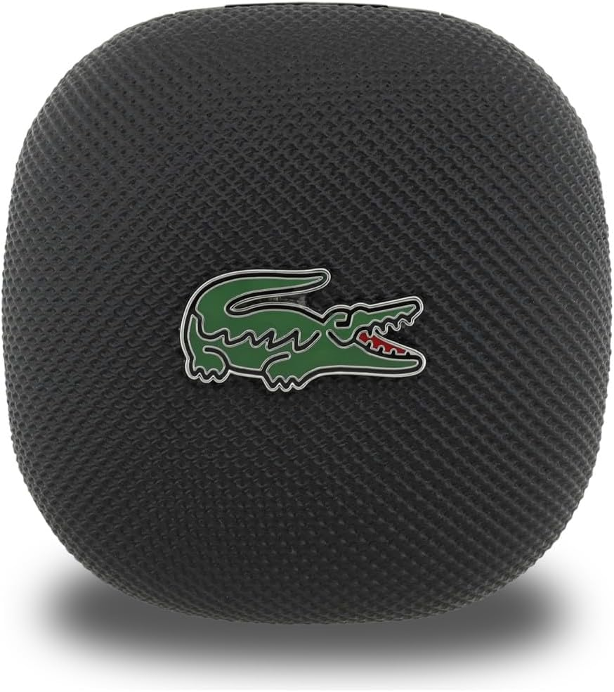 CG Mobile Lacoste TWS Iconic Pe Pique Bluetooth Headphones (Black) image number 2
