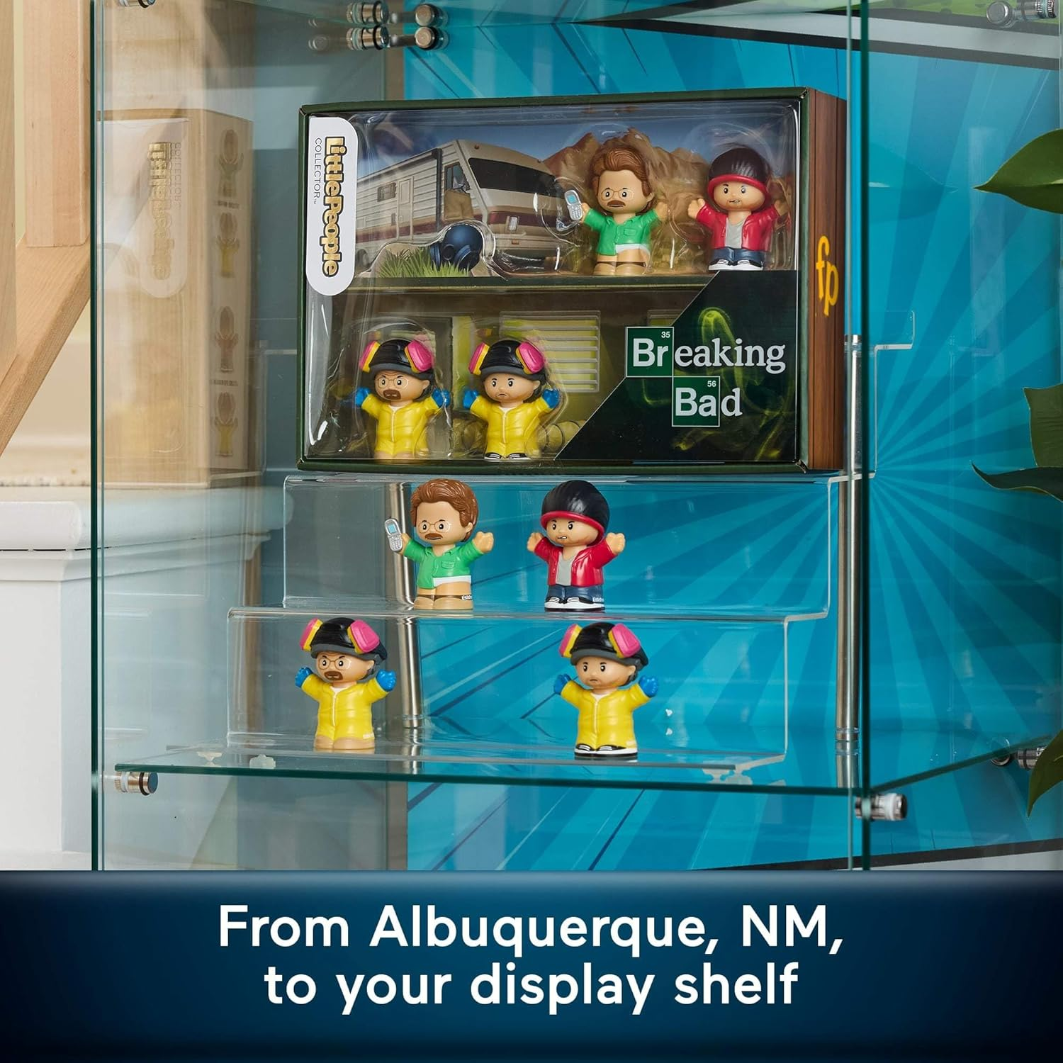 Fisher-Price Little People Collector Breaking Bad TV Show Special Edition Figure Set in Display Gift Box for Adults & Fans image number 4