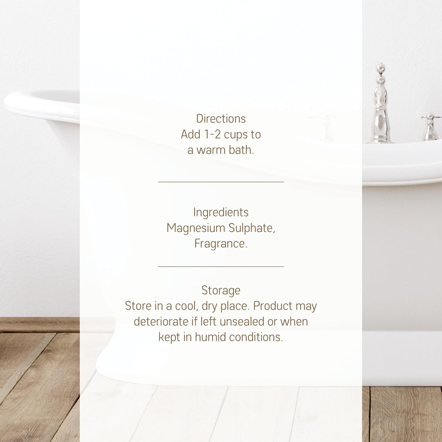 Salts & Co. Master Scent Bondi in the Summertime Epsom Bath Salts 1KG image number 3