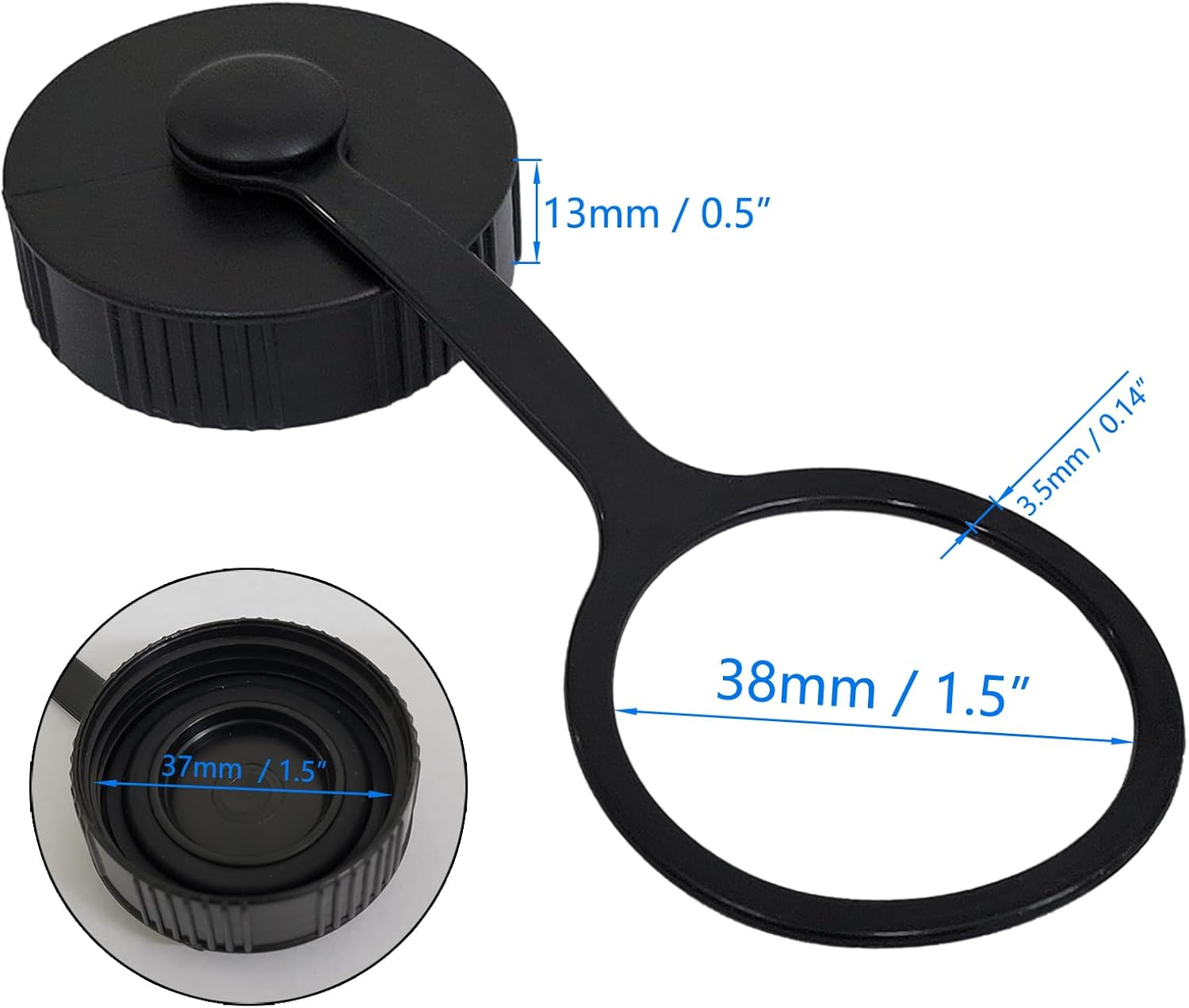 2X Dog Pool Drain Plug Pet Dog Bath Swimming Pool Plug Cap Collapsible Puppy Indoor Outdoor Bathing