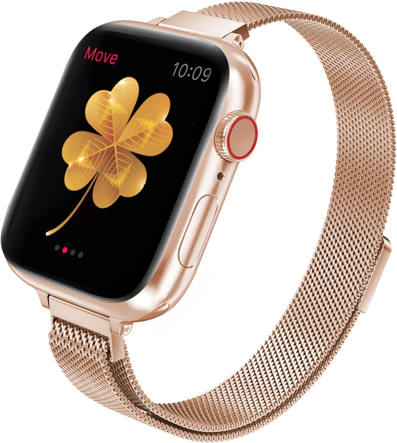 Slim Women Strap Compatible with Apple Watch Band 38Mm 40Mm 41Mm 42Mm 44Mm 45Mm 46Mm 49Mm for Women,Milanese Loop Steel Wristbands for Iwatch Ultra3/2/1 SE3/2/1 Series 11/10/9/8/7/6/5/4/3/2/1