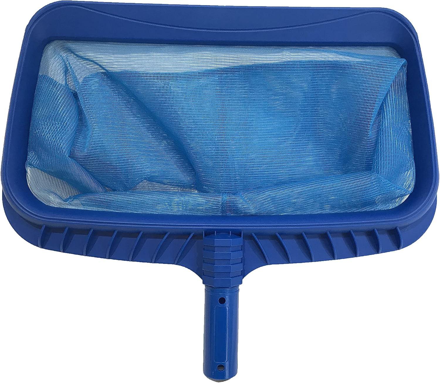 Australian Deep Net Pool Rake Blue Plastic Frame and Nylon Net image number 3