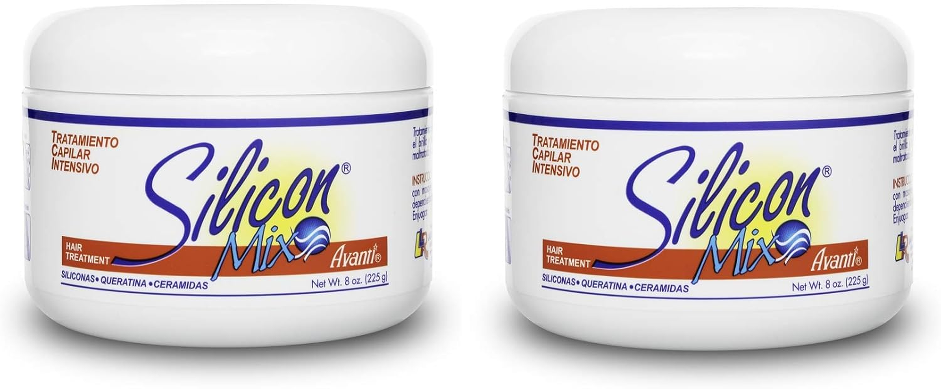 Silicon Mix Tratamiento Capilar Intensivo 8 Oz Pack of 2