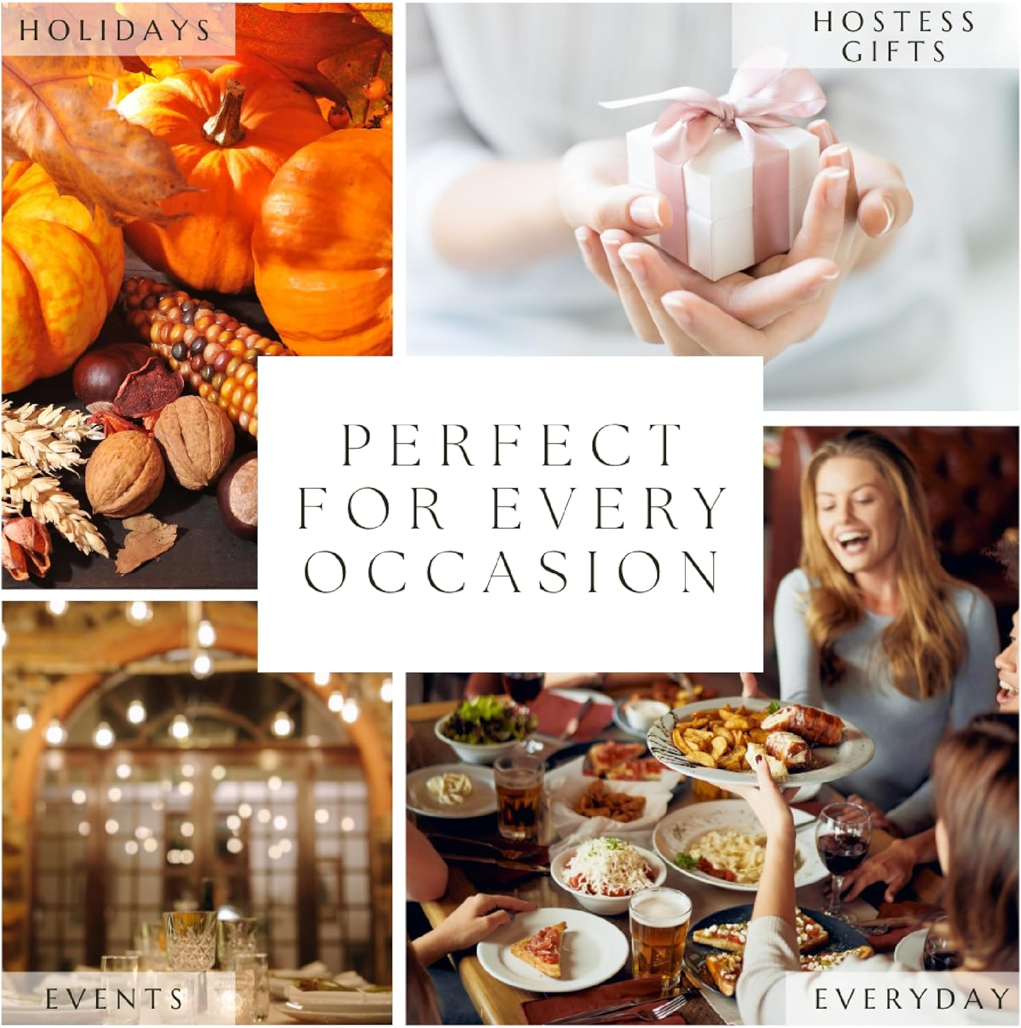 Elrene Home Fashions Autumnal Harvest Jacquard Napkins, Set of 8, 17"X17" image number 7