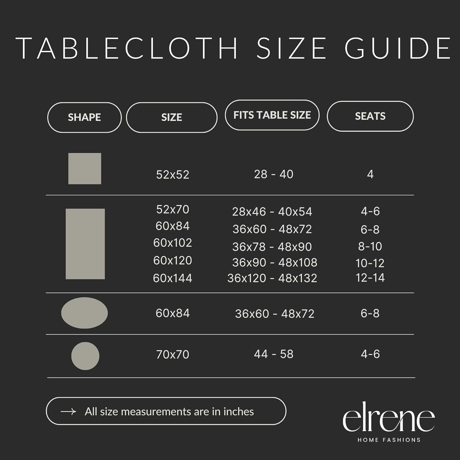 Elrene Home Fashions Caiden Elegance Damask Tablecloth, 60" X 84" Oval, Ivory image number 5