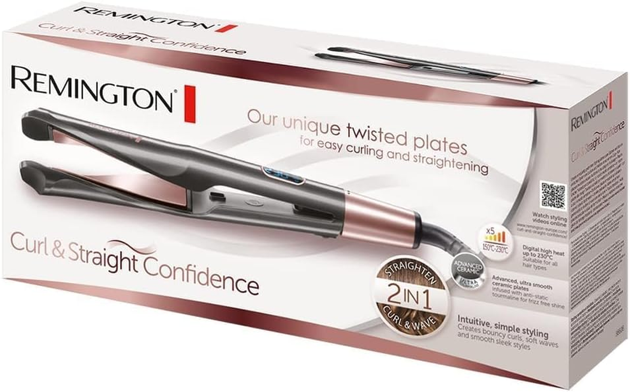Remington Curl&Straight Confidence S6606 2-In-1 Hair Straightener image number 5