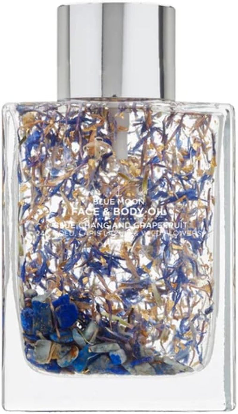 Face Body Oil with 24K Gold Blue Moon - 100Ml