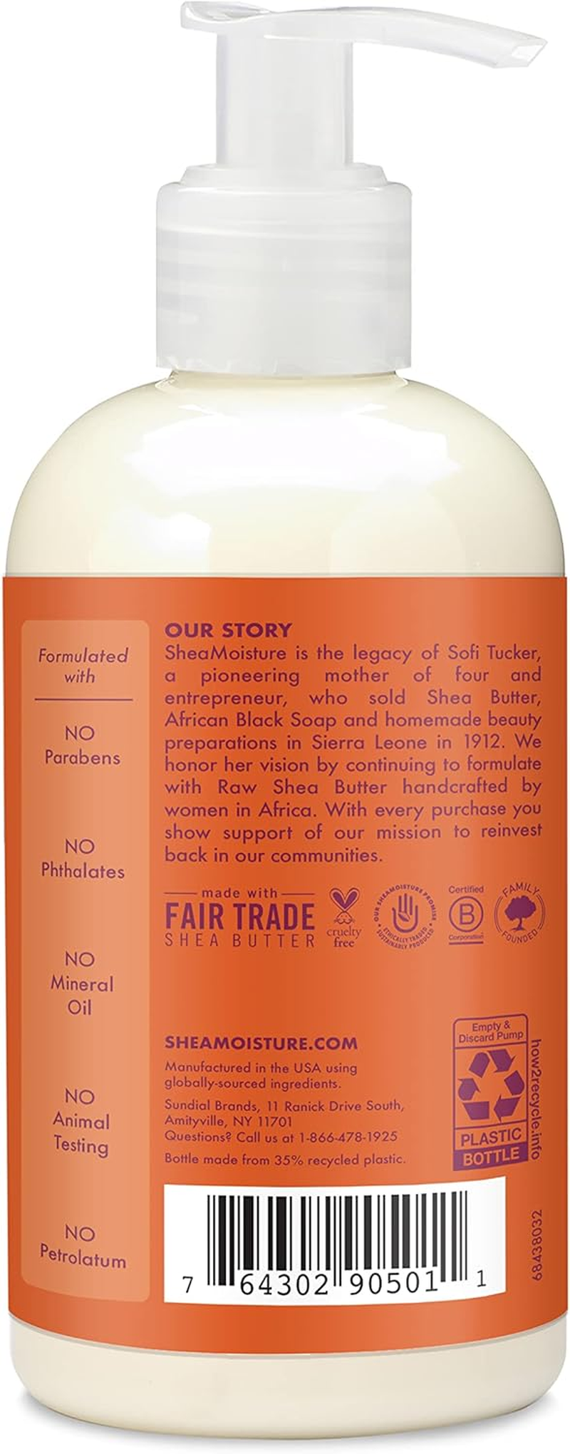 Shea Moisture Mango & Carrot Kids Extra-Nourishing Conditioner by Shea Moisture for Kids - 8 Oz Conditioner, 294.83 Grams image number 4