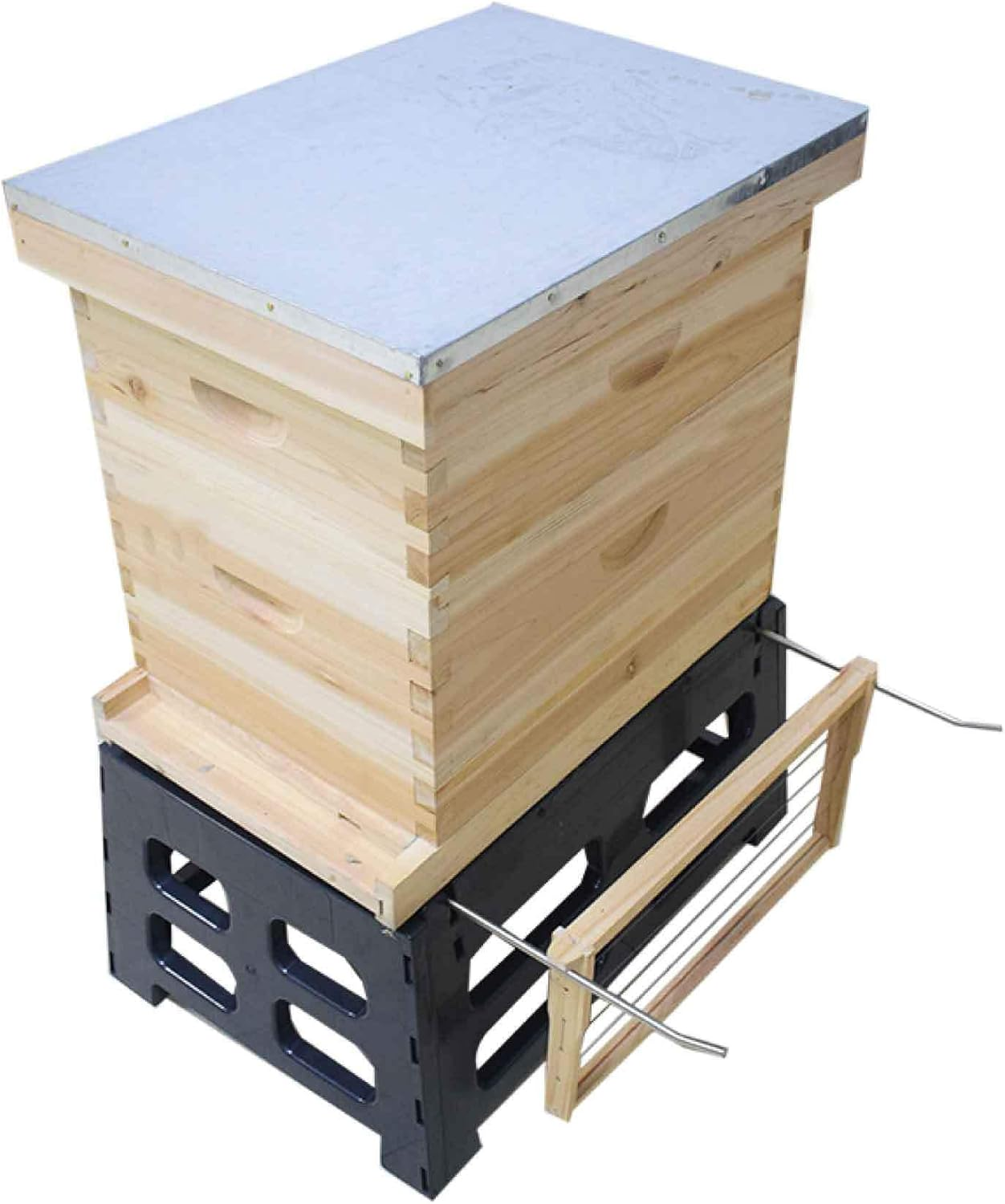 Plastic Beehive Stand 10 Frame Langstroth Bee Hive Base Ant Tool Beekeeping image number 3