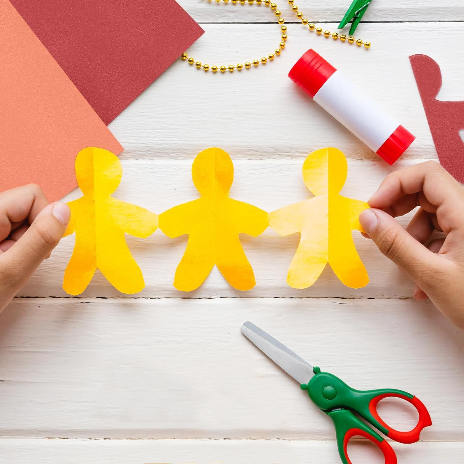 NILLOS A4 Sparkly Paper, 25 Sheets Glitter Cardstock Paper for DIY Projects, Card Making (25 Colors, 250 GSM) image number 4