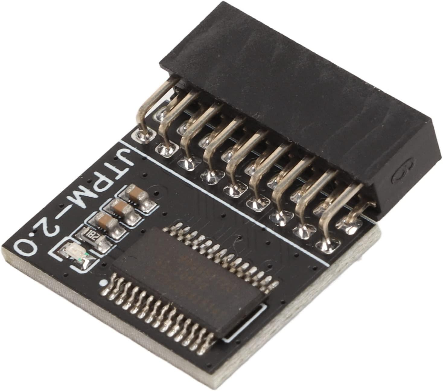 TPM2.0 Module,Secure Storage 18 Pin TPM2.0 Encryption Security Module,Reserved Memory TPM Remote Card,For Motherboards image number 3