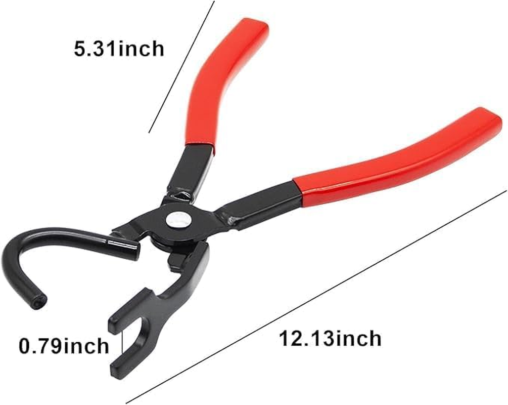 Exhaust Hanger Removal Tool,Exhaust Hanger Pliers and Rubber Bracket Separation Exhaust Pliers-Compatible with All Exhaust Rubber Hangers Exhaust image number 1