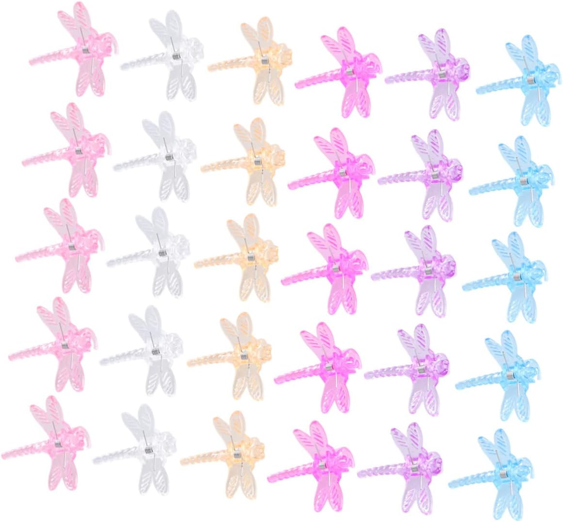 OFFSCH 120Pcs Ladybug Shaped Plant Support Clips Creative Vine Fixed Clips for Gardening Safe Flower Cutting Holder Random Color image number 2