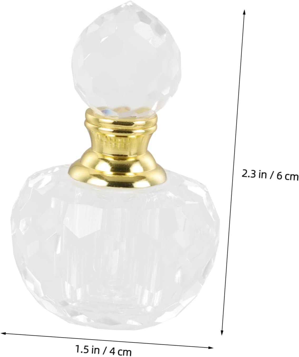 Fashionable Perfume Bottles Essential Oil Refillable for Aromatherapy Travel image number 1