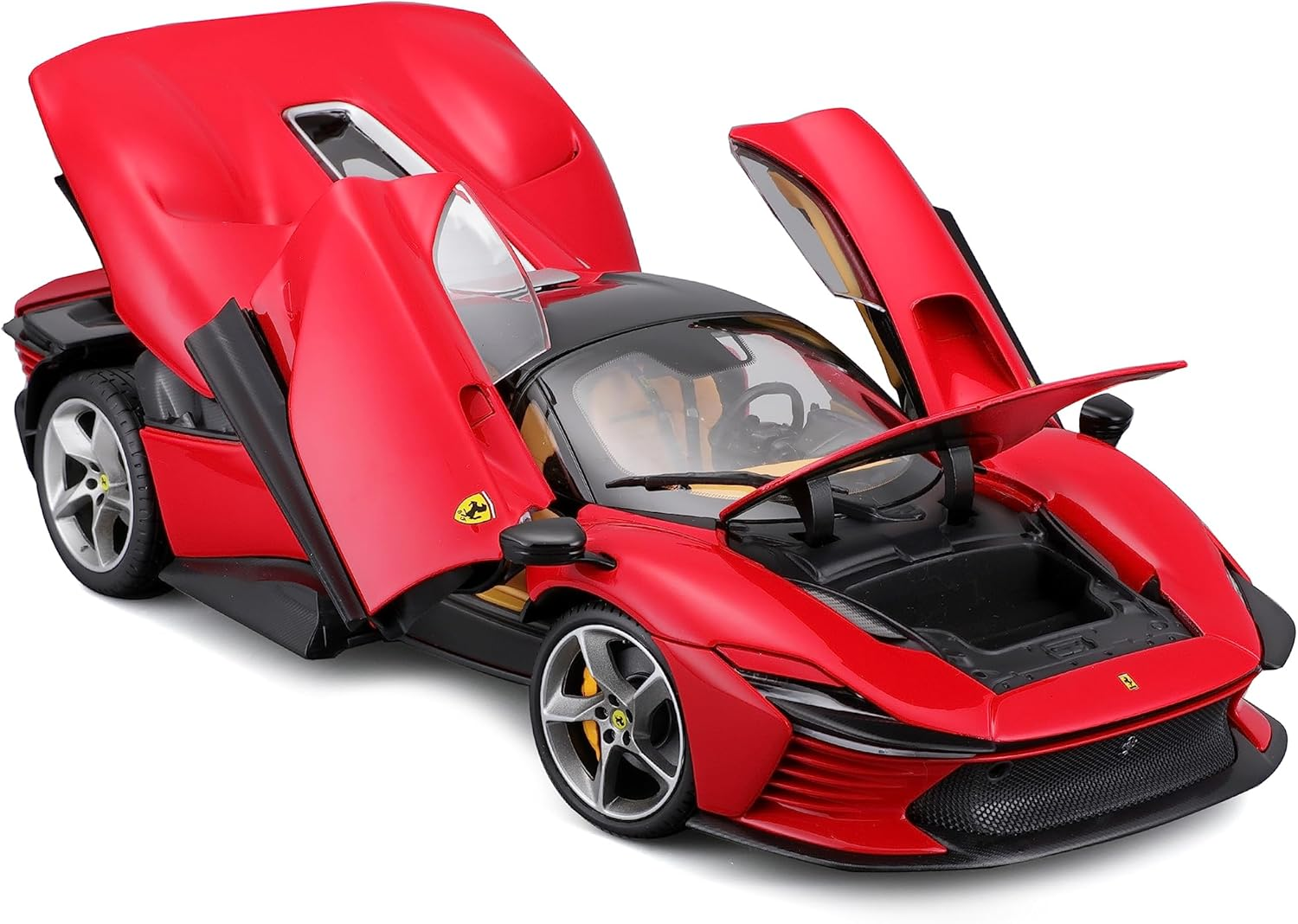 Bburago -Ferrari Signature - Daytona SP3-1:18 Scale Vehicle Reproduction - Red - Collectable Toy for Children from 14 Years - 16912R image number 2