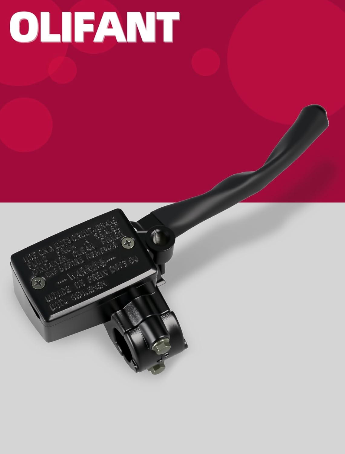 OLIFANT Brake Master Cylinder Handle for Honda TRX 250 300 350 400 450 Foreman 500 Rubicon Fourtrax 300 Rancher 350 420 Recon 250 Rincon Sportrax 7/8 ATV Hydraulic Brake Lever image number 4