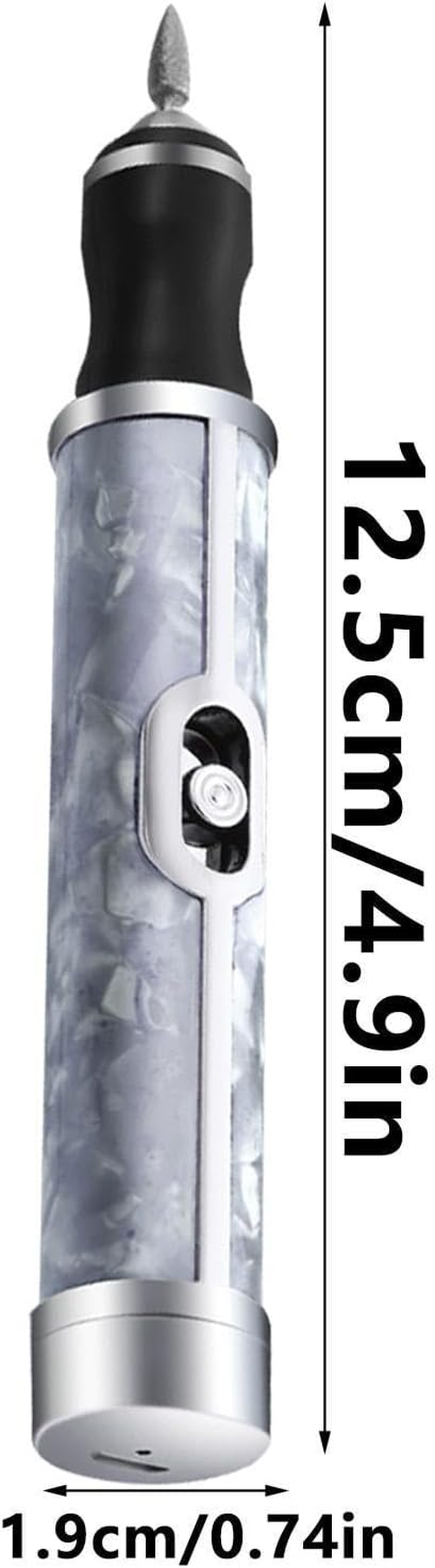 Toe Nail Grinder Kit for Thick Nails | Electric Nail Drill | Grinder Manicure, Toenail Sander for Thick Nails Cordless, Professional Removing - Pink image number 5