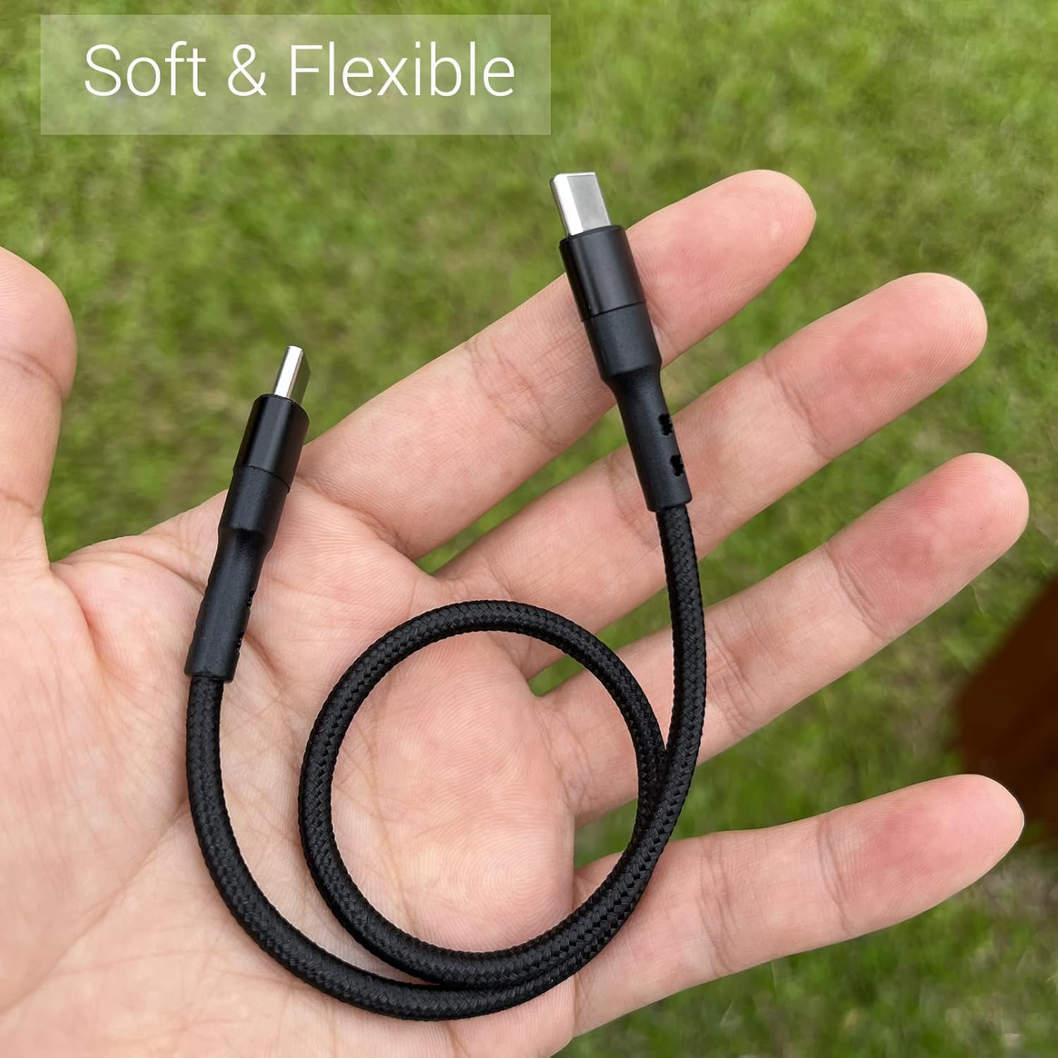 USB C to USB C Cable 1FT, 3-Pack 12 Inch 20V 3A Type C PD Fast Charging Cord Compatible with Samsung Galaxy S20/S9 Ultra Note 20, Pixel 4/3 XL, Macbook Air Ipad Pro 2020 image number 6