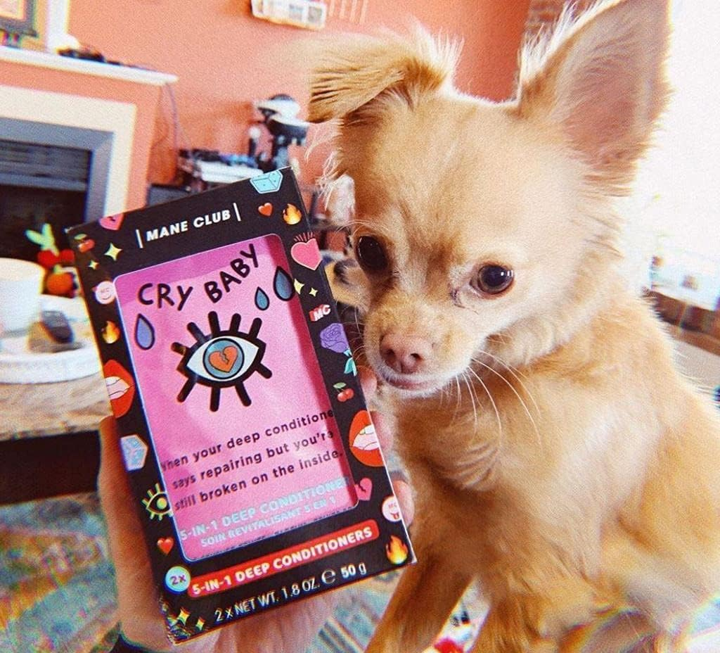 MANECLUB Cry Baby Repair Hair Mask, Treatment, Citrus Scent, 1.8 Oz (50 G) X 3 Packs image number 4