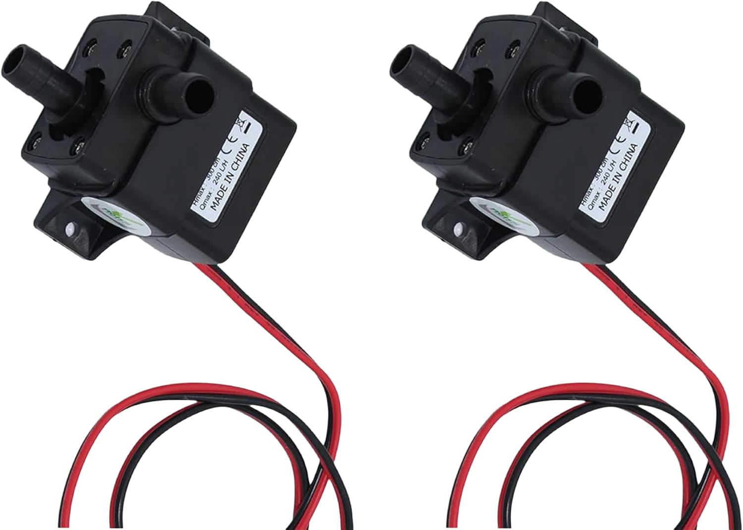 LEVANLIGHTING 2Pcs Water Pumps | Micro Brushless 240L/H DC 12V 4.2W | 3-Meter Pump Head Suitable for Swimming Pool Aquarium | Ultra Quiet Water Pump image number 5