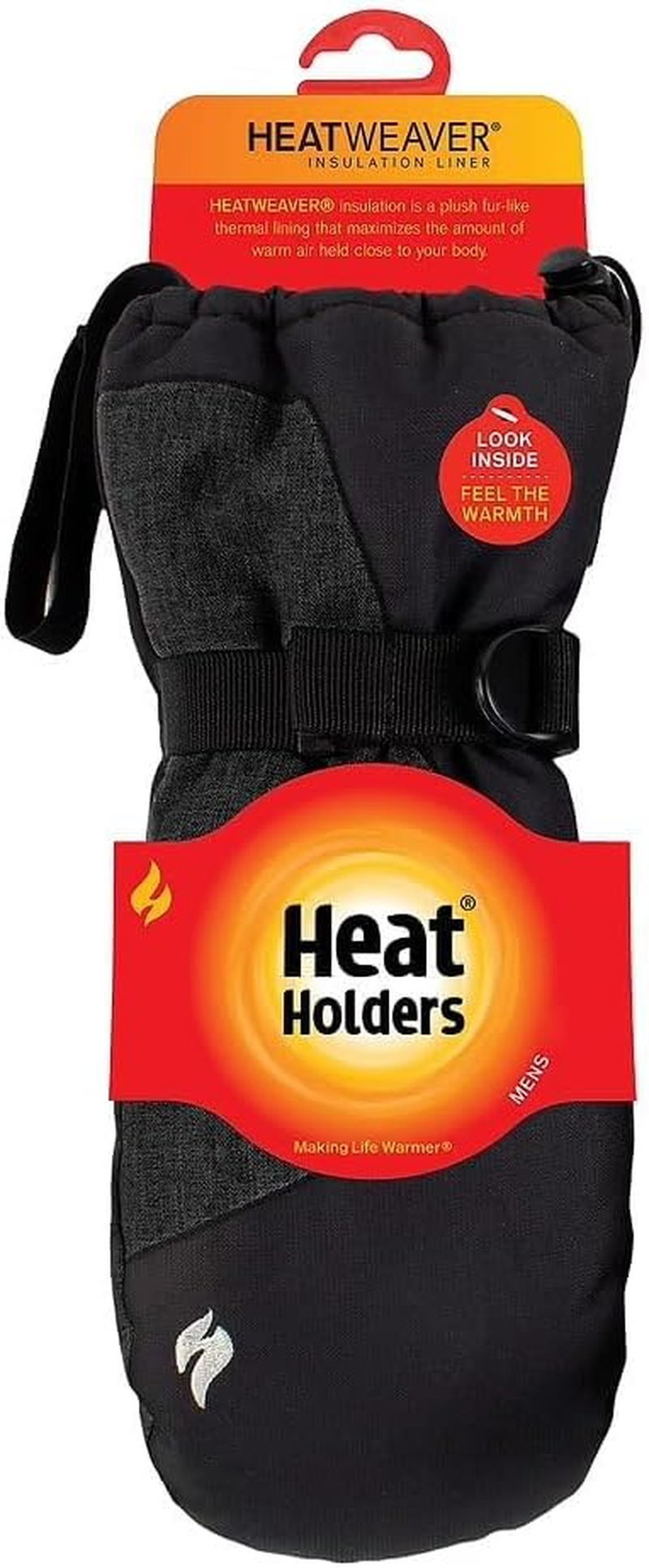 HEAT HOLDERS Waterproof Performance Alaska Ski Mittens - Dual Insulated - Mens Sizes image number 6