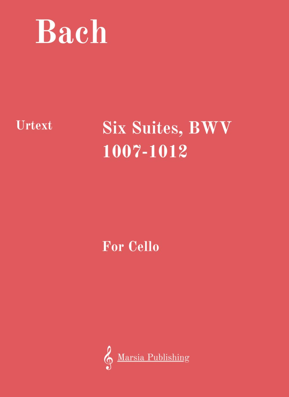 6 Cello Suites, BWV 1007-1012. Urtext. image number 1