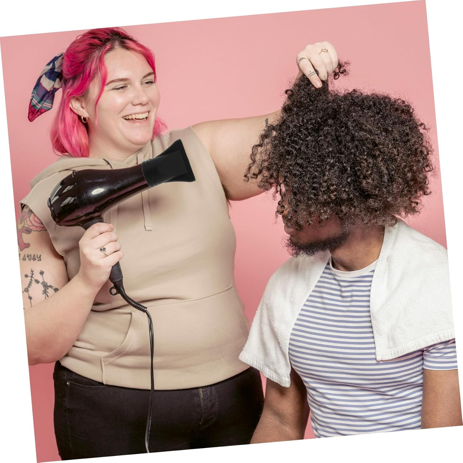 FIXOSHEE 20Pcs Hair Dryer Nozzle Replacements Diffuser Attachment for Blow Dryer image number 2