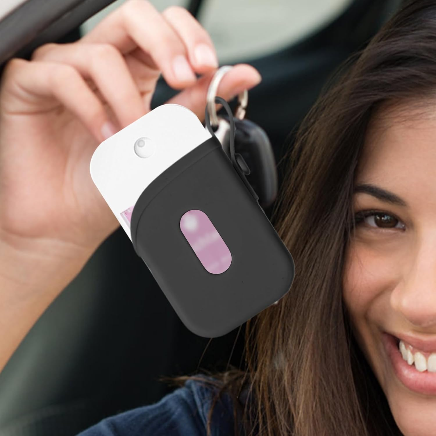 Stibtmr Cosmetic Bottle Cover | Protective Silicone Cosmetic Cover - Stylish Design Protective Cover for Makeup Remover Perfume Detergent image number 3