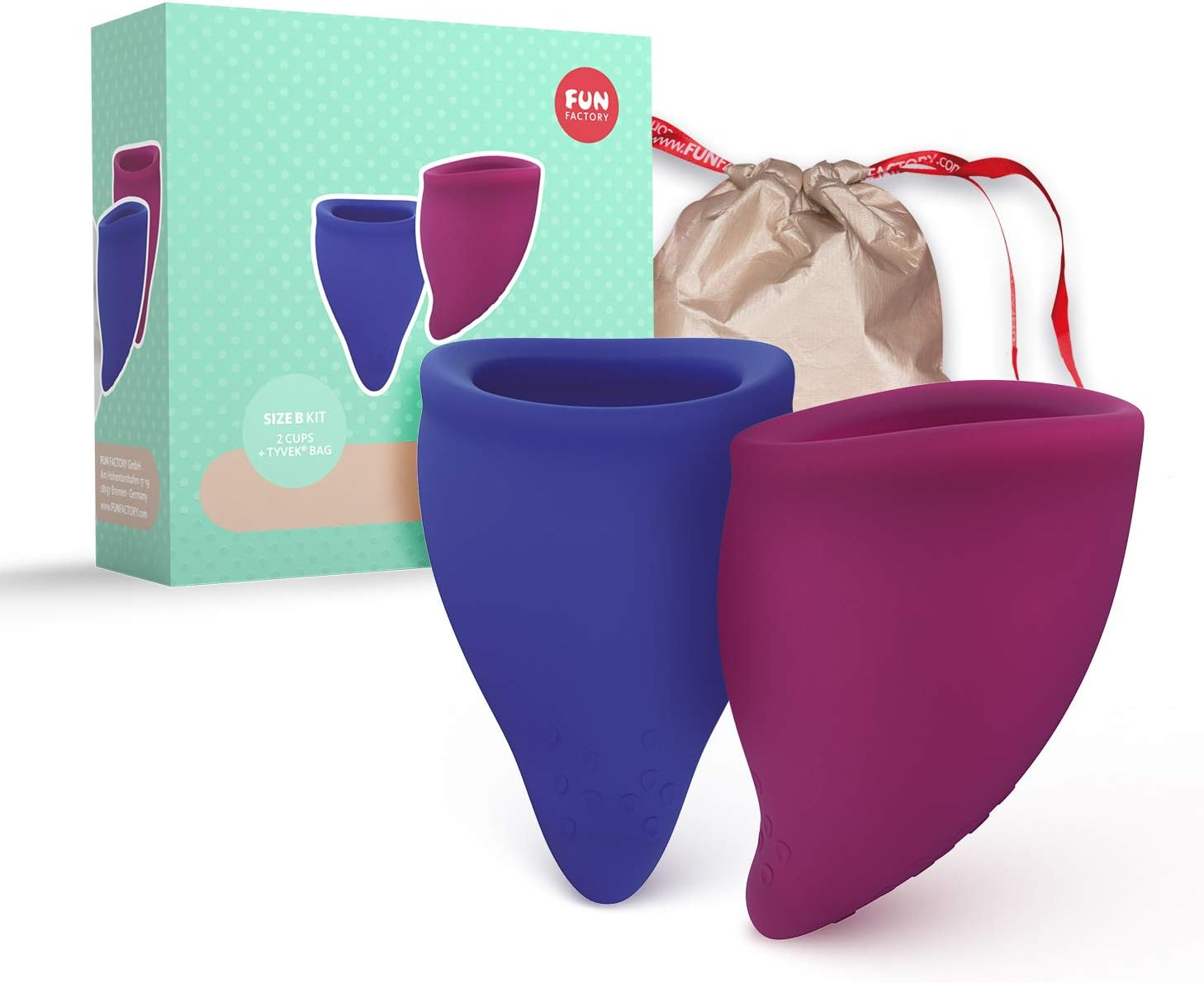 Fun Factory Cup Size B, Grape and Ultramarine, 4032498950020 image number 3