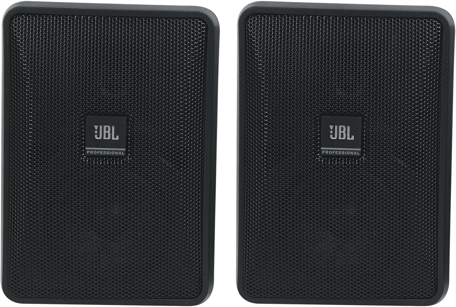 JBL Professional Control 23-1 Ultra-Compact Indoor/Outdoor Background/Foreground Speaker, Black, Sold as Pair image number 1