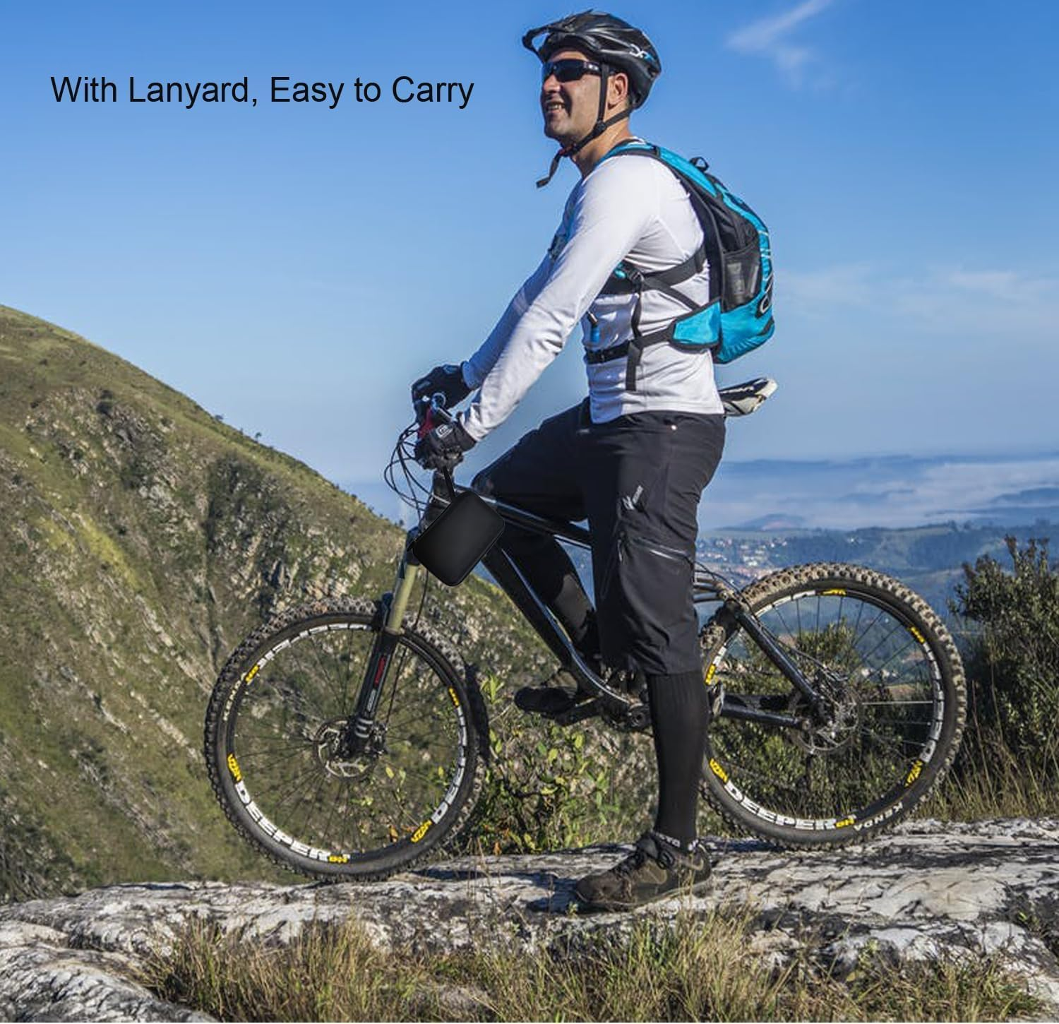 GPS Case Hard Shell Carrying Case Shockproof Storage Pouch Organizer Bag Compatible with 5-6 Inch GPS Navigator Garmin Nuvi 66LM 65 64 Garmin Zumo XT2 Tomtom 620 610 Cables Accessories 6 Inch (Black) image number 1