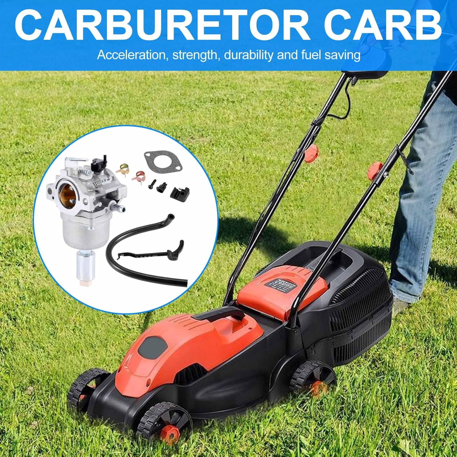 Carburetor 14HP 15HP 16HP 17HP 18HP for 799727 698620 image number 5