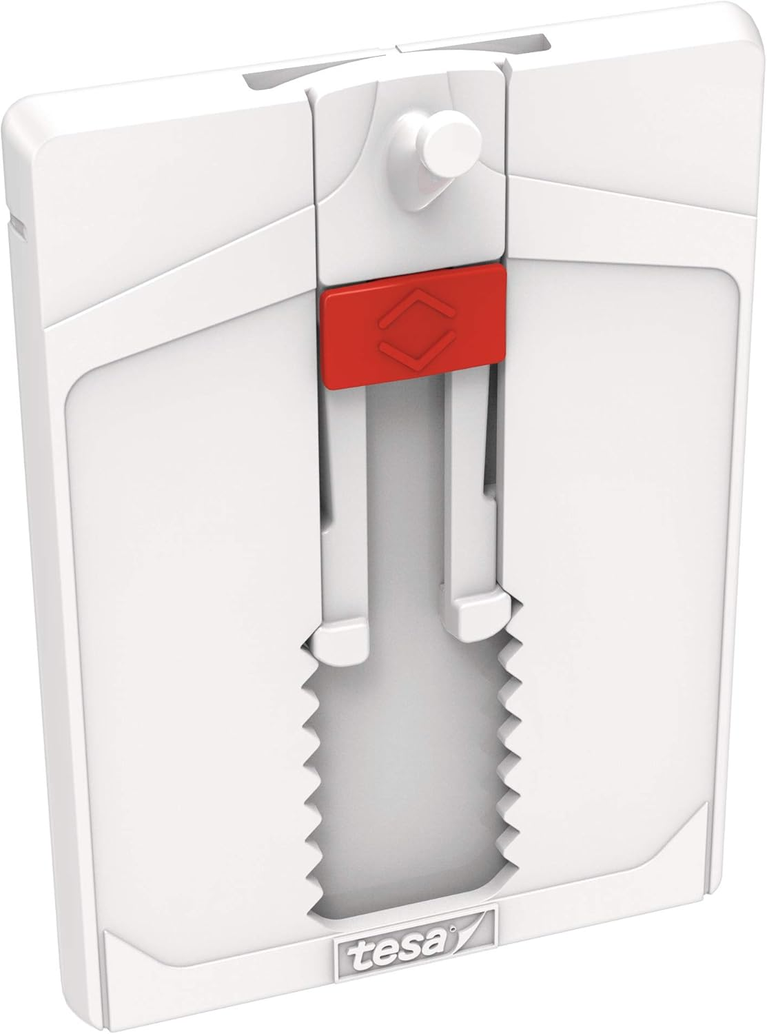 Tesa Adjustable Adhesive Nail for Wallpaper and Plaster 2 Kg in Pack of 3 - Height Adjustable, Self-Adhesive Wall Nail - up to 2 Kg Holding Capacity per Nail - 3 X 2 Adhesive Nails